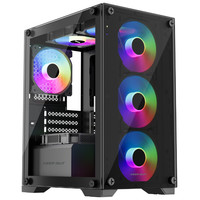 CAJA MICROATX KEEP OUT XC-201 GLASS 1x3.5a&euro;
